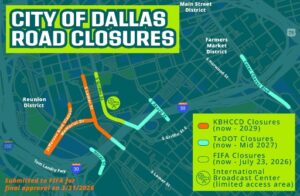 FIFAワールドカップ2026ファンフェス会場ファンフェスティバル交通規制情報・駐車場無料