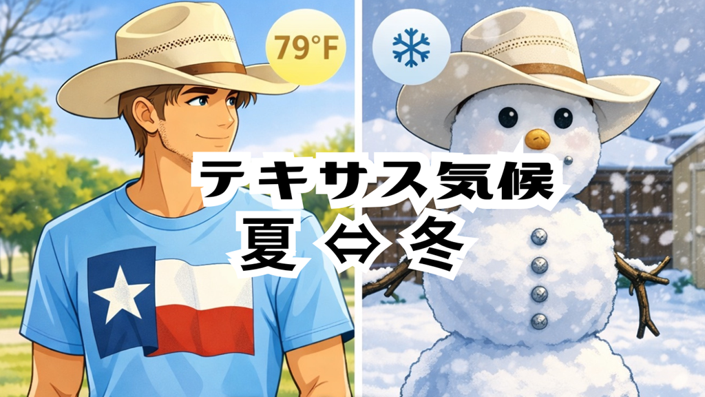 ダラス・テキサス気候